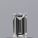 0.27 carat Baguette diamond E VVS1 