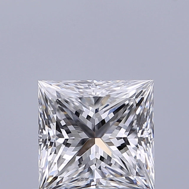0.70 carat Princess diamond D VVS1 