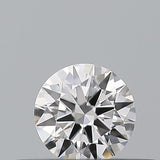 0.19 carat Round diamond E  VVS2 Excellent