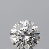 0.25 carat Round diamond G IF Excellent