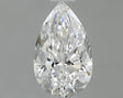 0.62 carat Pear diamond D VS2 