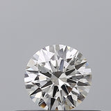 0.25 carat Round diamond F  VVS2 Excellent