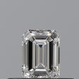 0.30 carat Emerald diamond E VVS2 