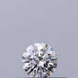 0.19 carat Round diamond E VVS1 Excellent
