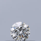 0.20 carat Round diamond F VVS1 Excellent
