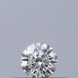 0.19 carat Round diamond G IF Excellent