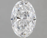 0.90 carat Oval diamond D VVS1 VeryGood