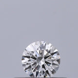 0.19 carat Round diamond E VVS2 Excellent