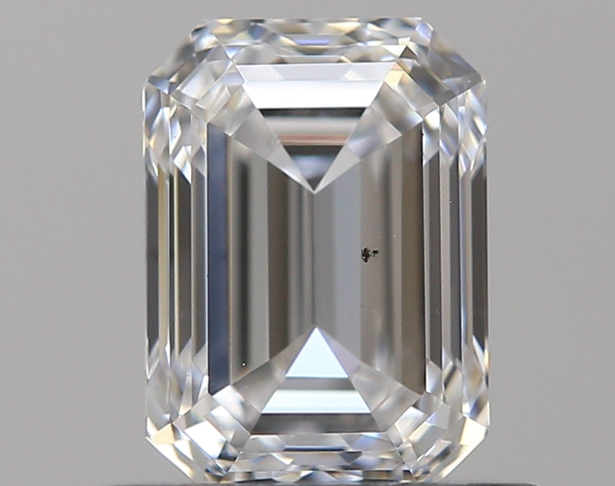 0.70 carat Emerald diamond D SI1 