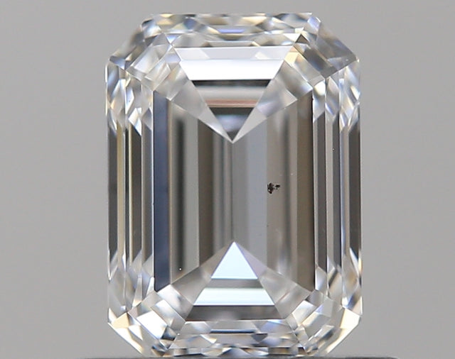 0.70 carat Emerald diamond D SI1 