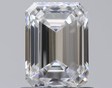 0.90 carat Emerald diamond D VVS2 