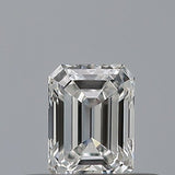 0.25 carat Emerald diamond E  VVS1