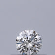 0.18 carat Round diamond F IF Excellent