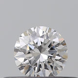 0.22 carat Round diamond D  VVS2 Excellent