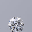 0.24 carat Round diamond E VVS1 Excellent