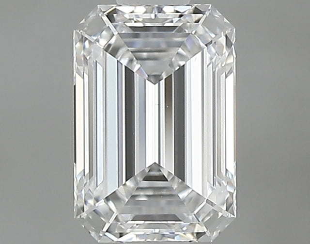 0.85 carat Emerald diamond D VS2 