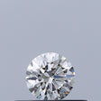 0.24 carat Round diamond G VVS2 Excellent