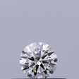 0.20 carat Round diamond G IF Excellent