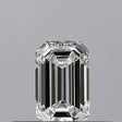 0.23 carat Emerald diamond E VS1 