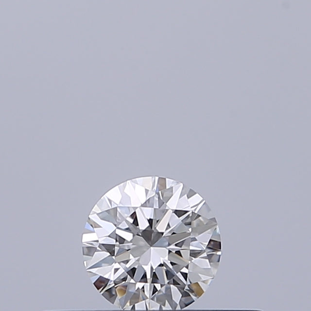 0.18 carat Round diamond E VVS1 Excellent