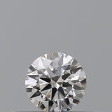 0.19 carat Round diamond F  IF Excellent