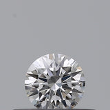 0.21 carat Round diamond E  VVS1 Excellent