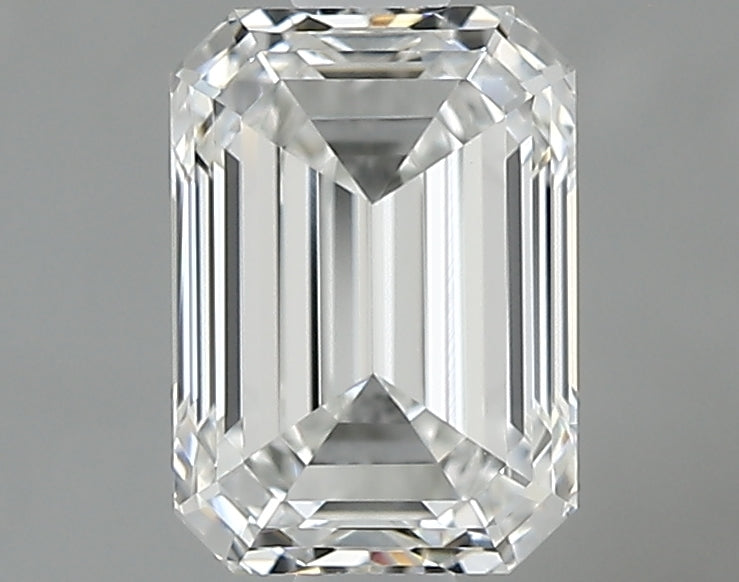 1.00 carat Emerald diamond F FL 