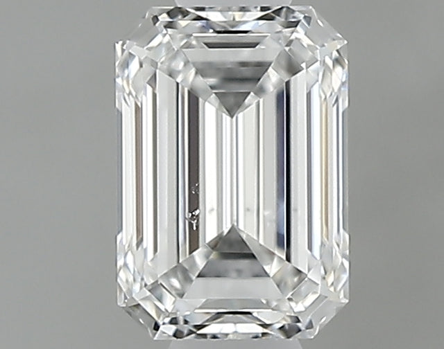 0.52 carat Emerald diamond D SI1 