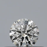 0.23 carat Round diamond F  VVS2 Excellent