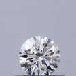 0.27 carat Round diamond E IF Excellent