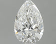 0.50 carat Pear diamond F VS2 