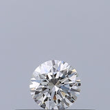 0.18 carat Round diamond F IF Excellent