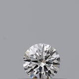 0.18 carat Round diamond E  VVS2 Excellent