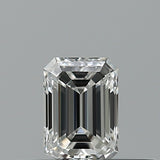 0.24 carat Emerald diamond F  VVS2