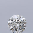 0.33 carat Round diamond G IF Excellent