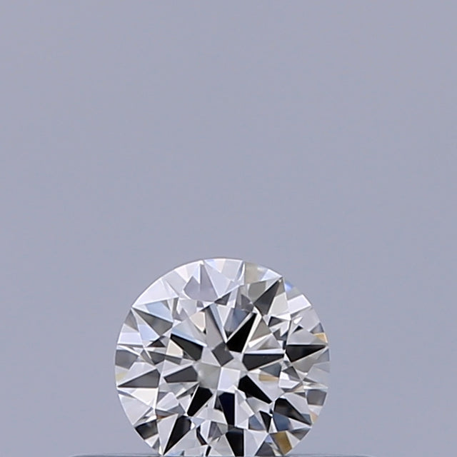 0.19 carat Round diamond E VVS1 Excellent