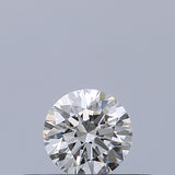 0.24 carat Round diamond F VVS2 Excellent