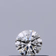 0.21 carat Round diamond F IF Excellent