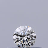 0.21 carat Round diamond F IF Excellent