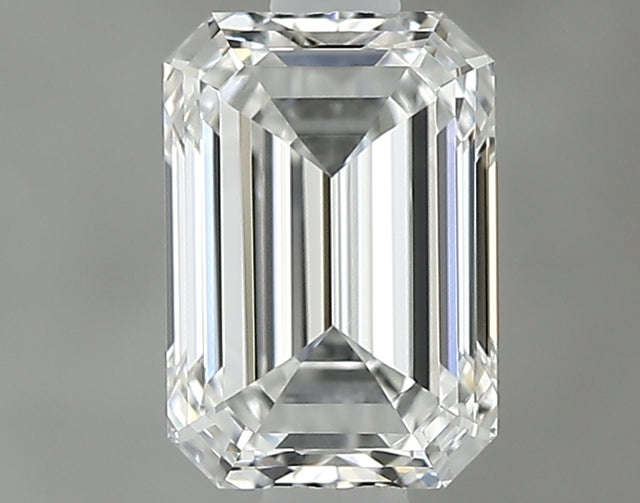 0.90 carat Emerald diamond F VVS1 