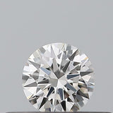 0.18 carat Round diamond F  VVS2 Excellent