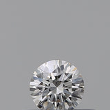 0.19 carat Round diamond F  IF Excellent