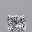 0.43 carat Princess diamond D VS1 