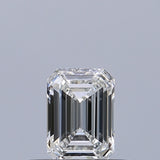 0.30 carat Emerald diamond E VVS1 