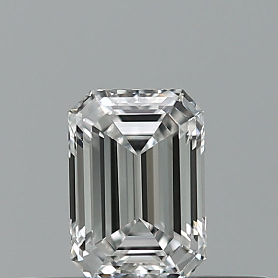 0.28 carat Emerald diamond E VVS1 