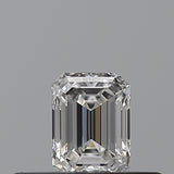 0.25 carat Emerald diamond F  VVS2