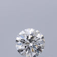 0.24 carat Round diamond E VVS2 Excellent