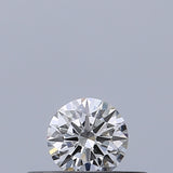 0.18 carat Round diamond E VVS2 Excellent