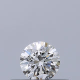 0.23 carat Round diamond F VVS1 Excellent