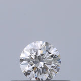 0.24 carat Round diamond D VVS1 Excellent